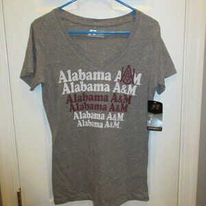 Alabama A&M Russell Athletic tshirt Size M (8-10) New with tags